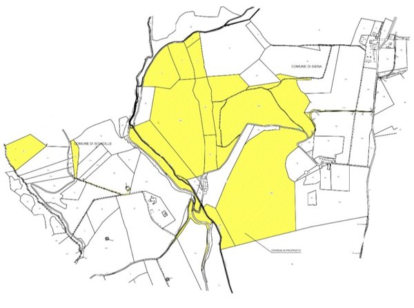 terreno agricolo in vendita a Siena in zona Montalbuccio