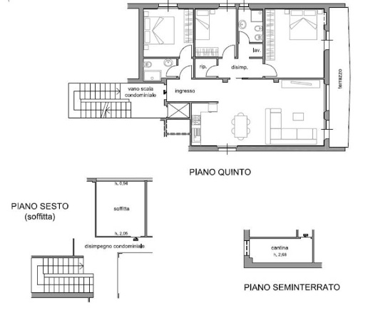 appartamento in vendita a Siena in zona San Miniato
