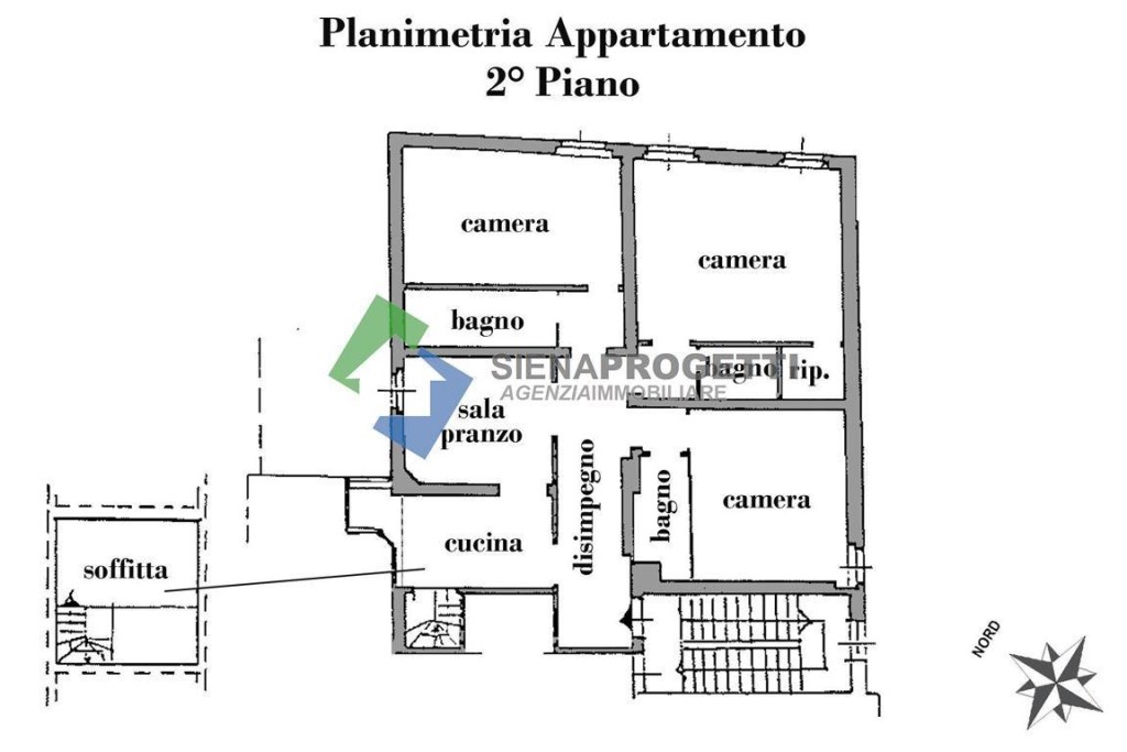 appartamento in vendita a Siena in zona Centro Città