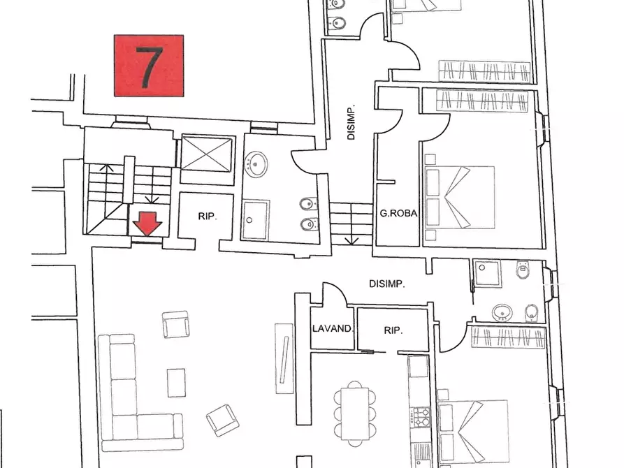 appartamento in vendita a Siena