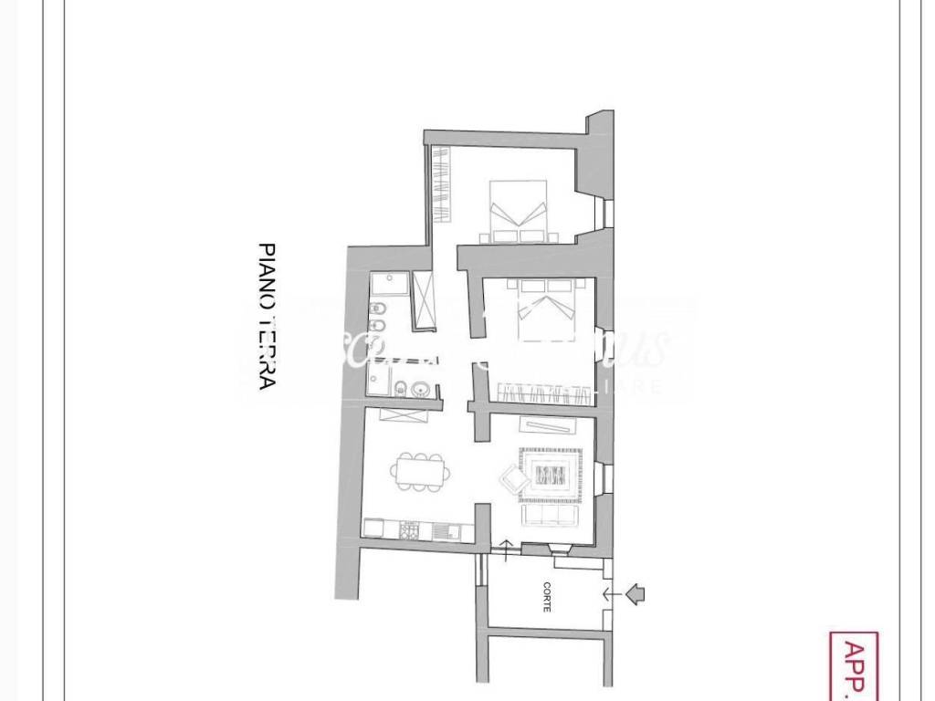 appartamento in vendita a Siena in zona Monteliscai