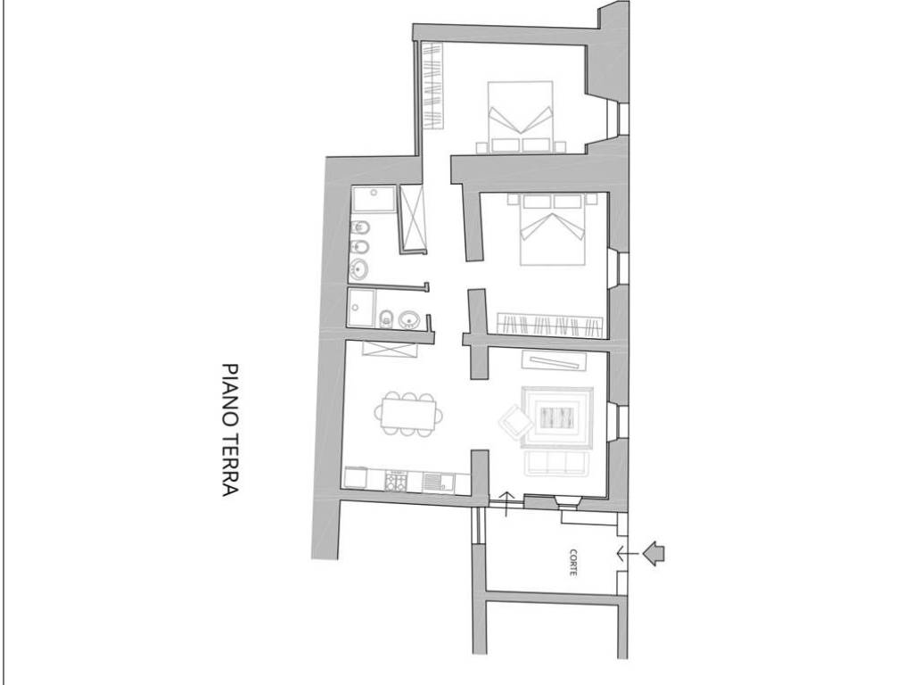 appartamento in vendita a Siena in zona San Miniato