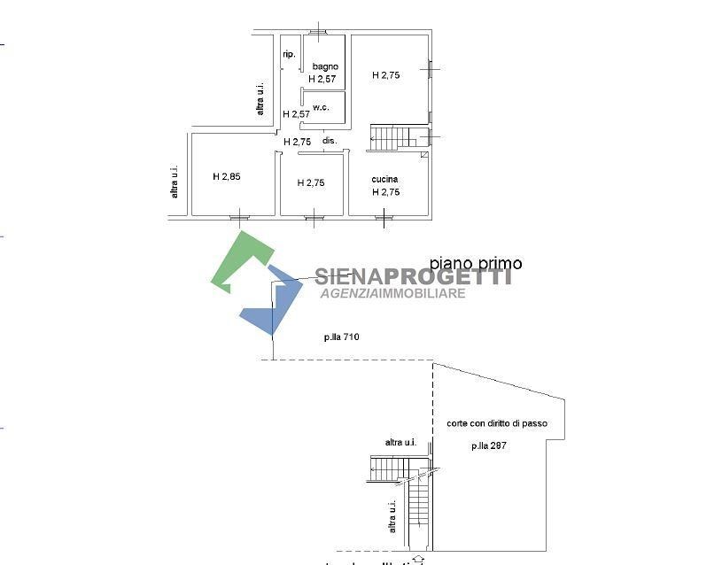 appartamento in vendita a Siena in zona Coroncina
