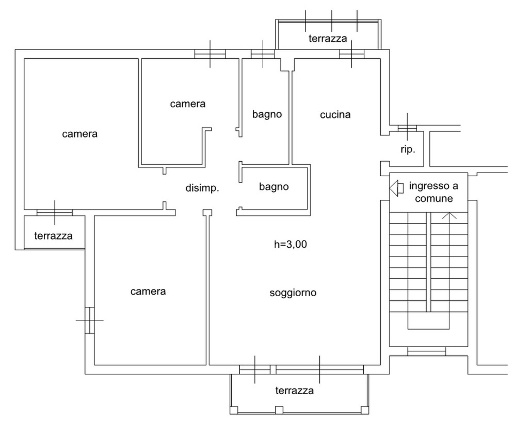 appartamento in vendita a Siena