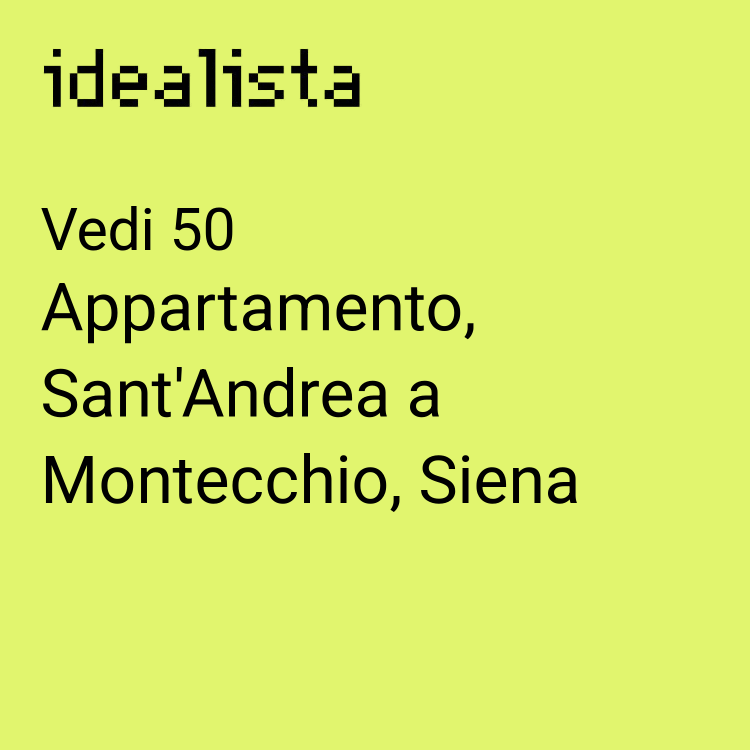 appartamento in vendita a Siena in zona San'Andrea a Montecchio