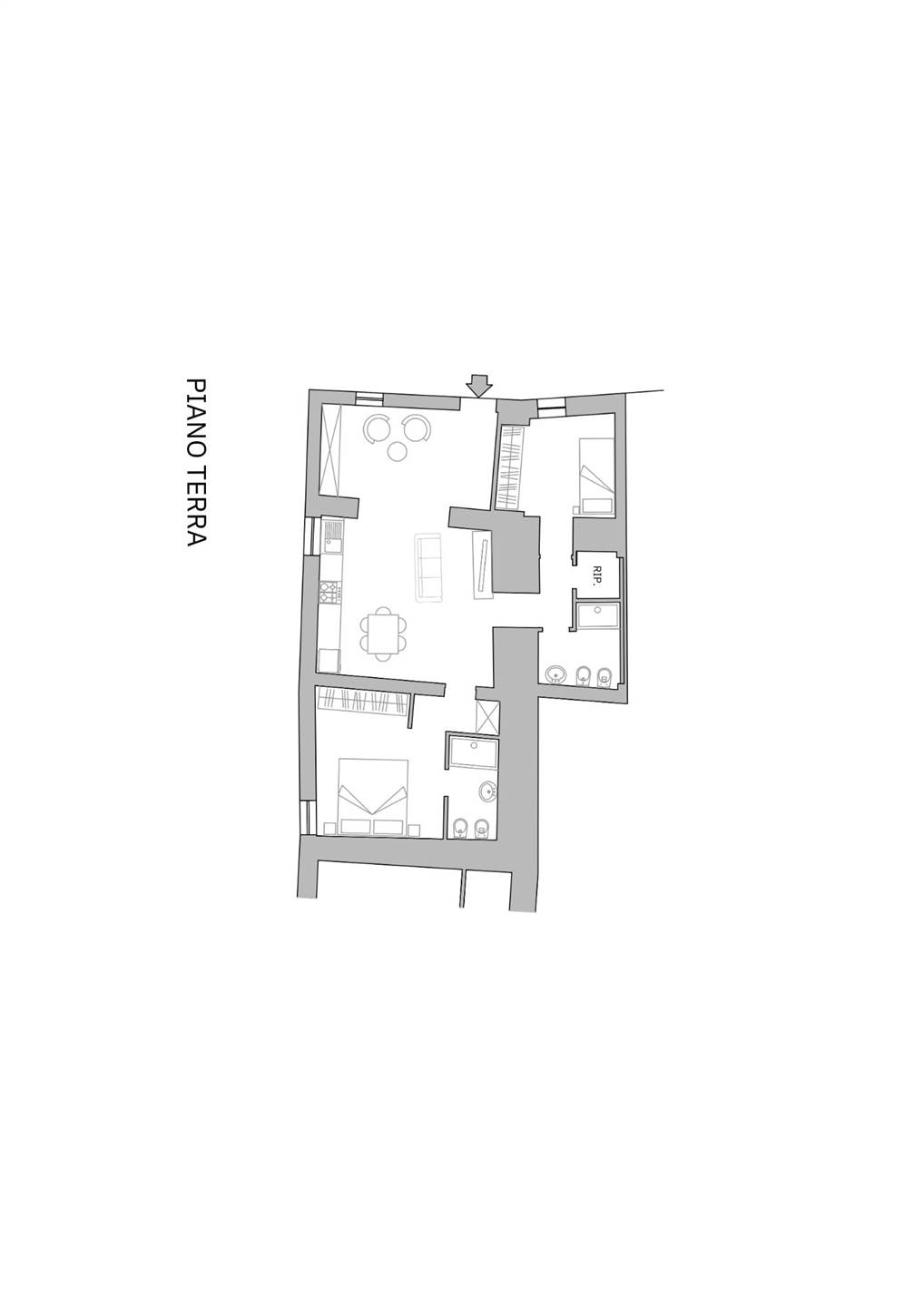 appartamento in vendita a Siena in zona San Miniato