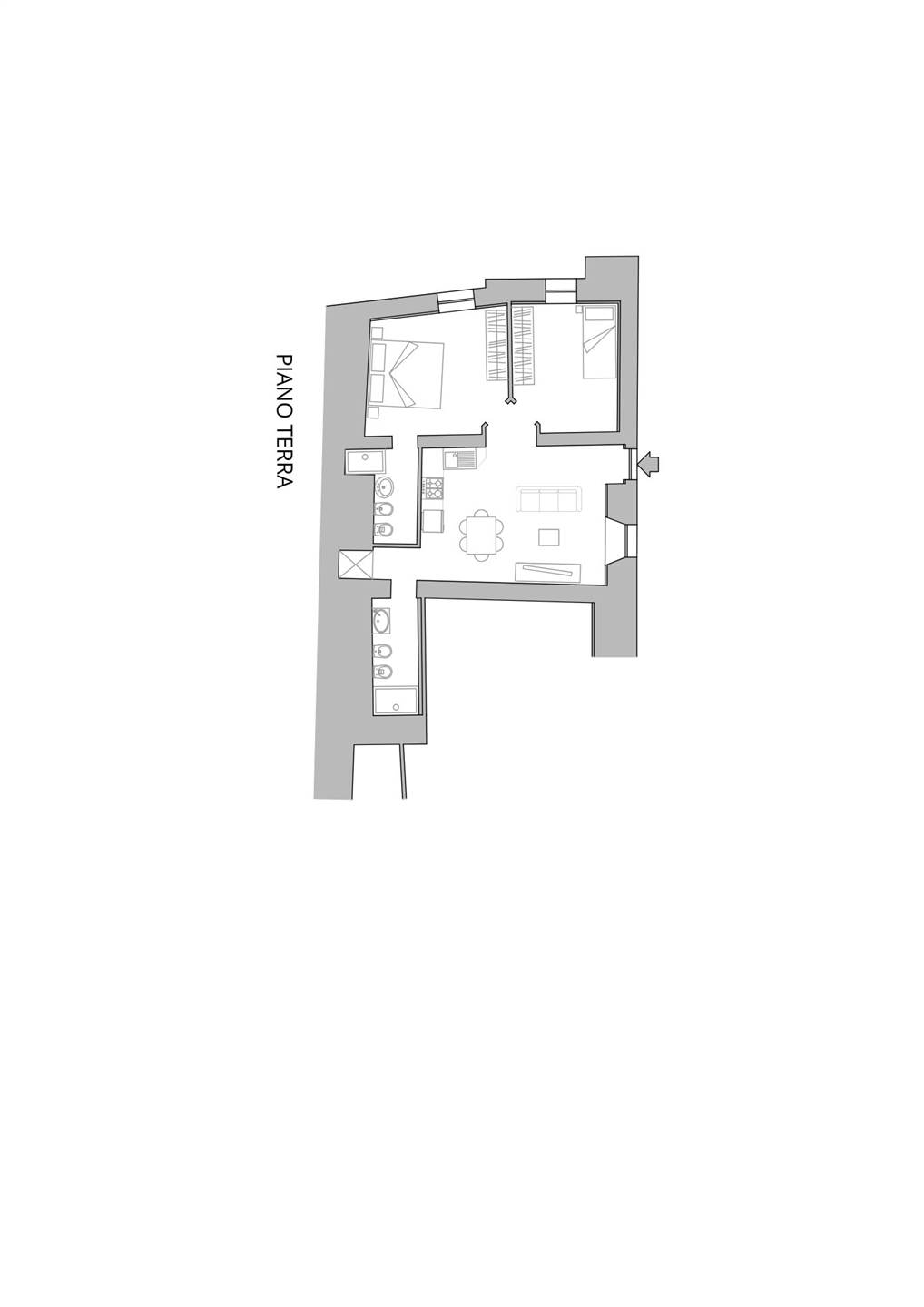 appartamento in vendita a Siena in zona San Miniato