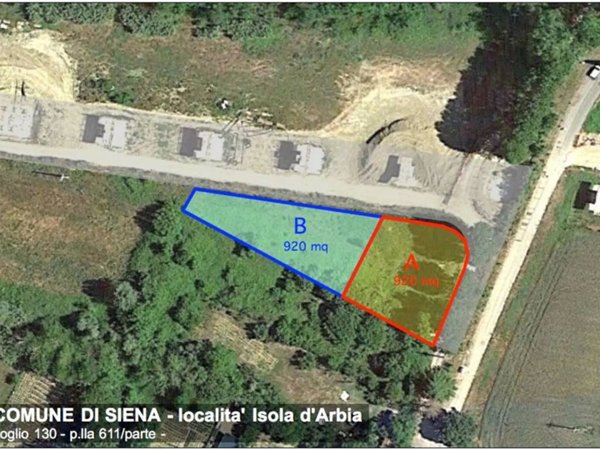 terreno agricolo in vendita a Siena in zona Isola d'Arbia