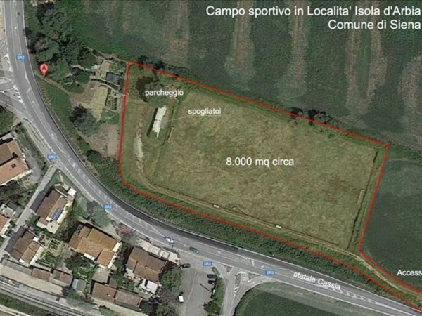 terreno agricolo in vendita a Siena in zona Isola d'Arbia