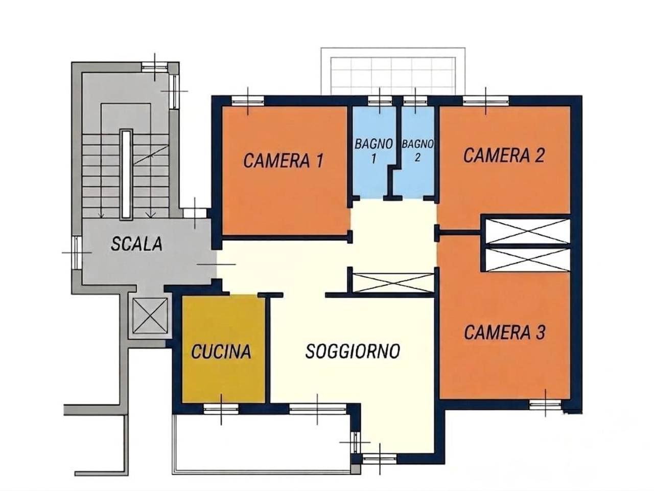 appartamento in vendita a Siena in zona San Miniato
