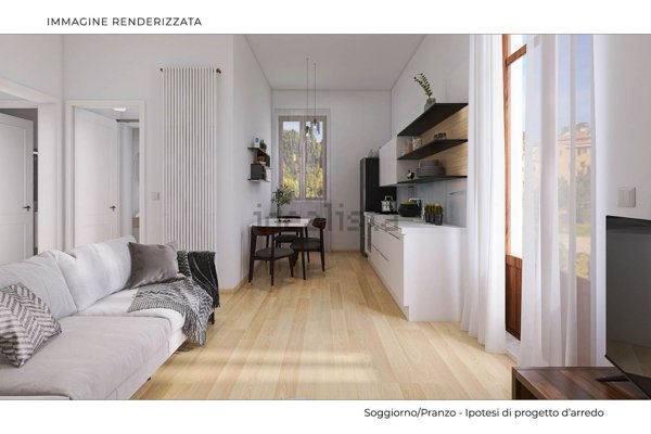 appartamento in vendita a Siena in zona Valli