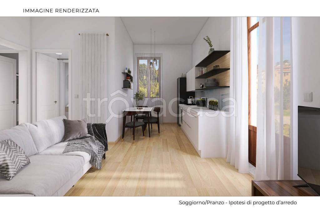 appartamento in vendita a Siena in zona Valli