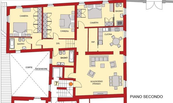 appartamento in vendita a Sovicille