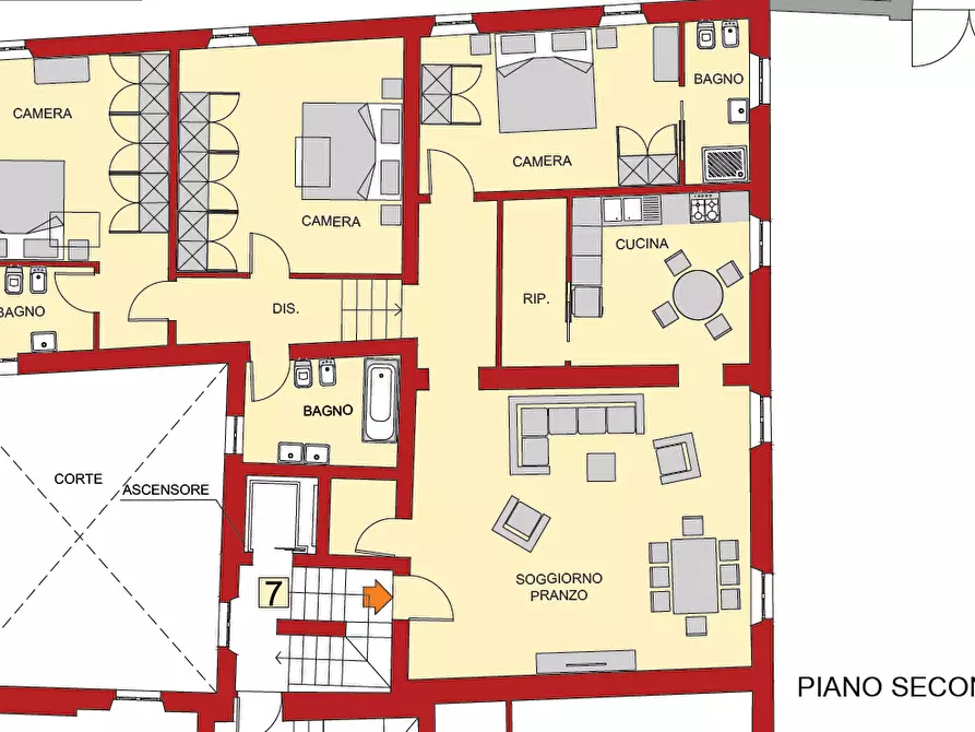 appartamento in vendita a Sovicille