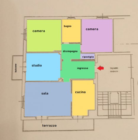 appartamento in vendita a Sovicille in zona Rosia
