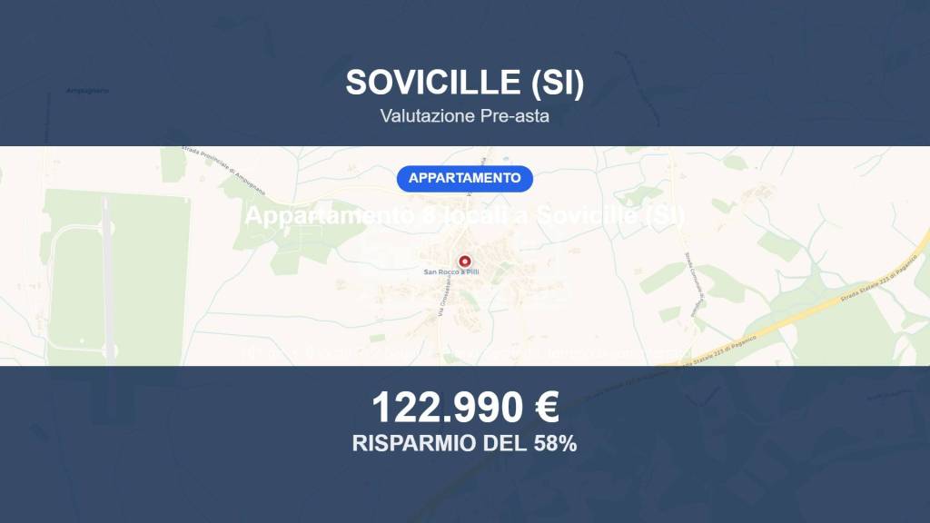 appartamento in vendita a Sovicille in zona San Rocco a Pilli