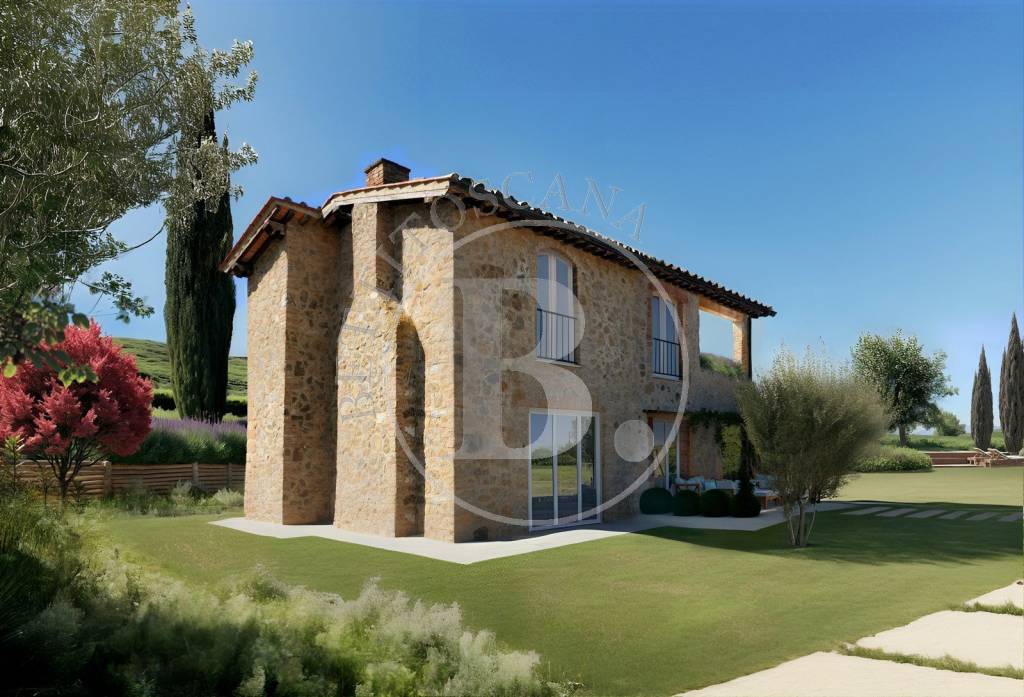 casa indipendente in vendita a Montalcino in zona San Giovanni d'Asso