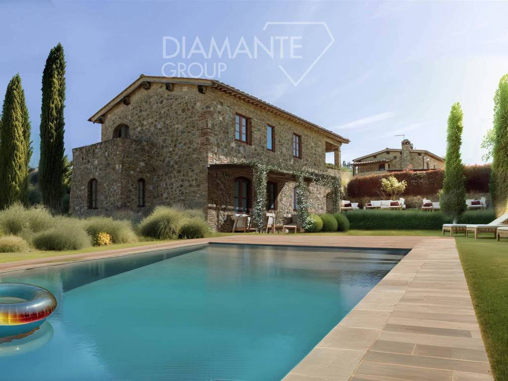 casa indipendente in vendita a Montalcino in zona San Giovanni d'Asso