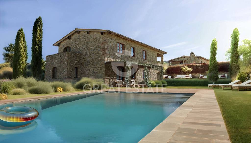 casa indipendente in vendita a Montalcino in zona San Giovanni d'Asso