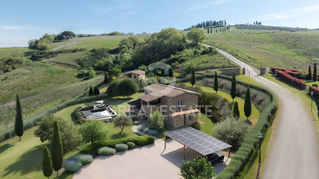 casa indipendente in vendita a Montalcino in zona San Giovanni d'Asso