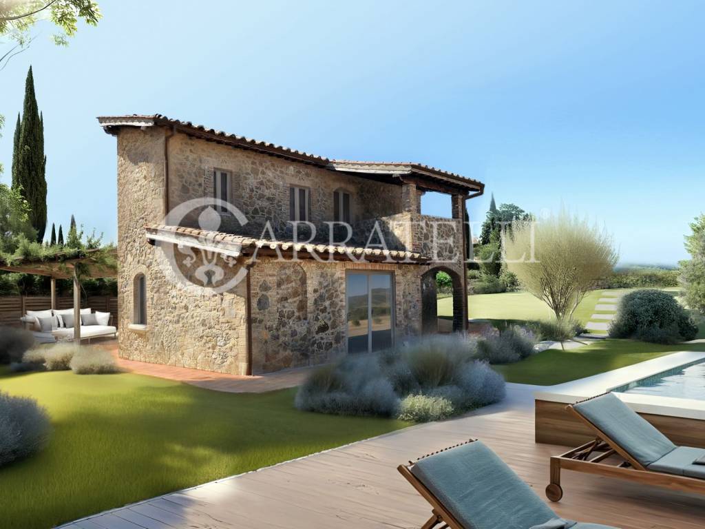 casa indipendente in vendita a Montalcino in zona San Giovanni d'Asso