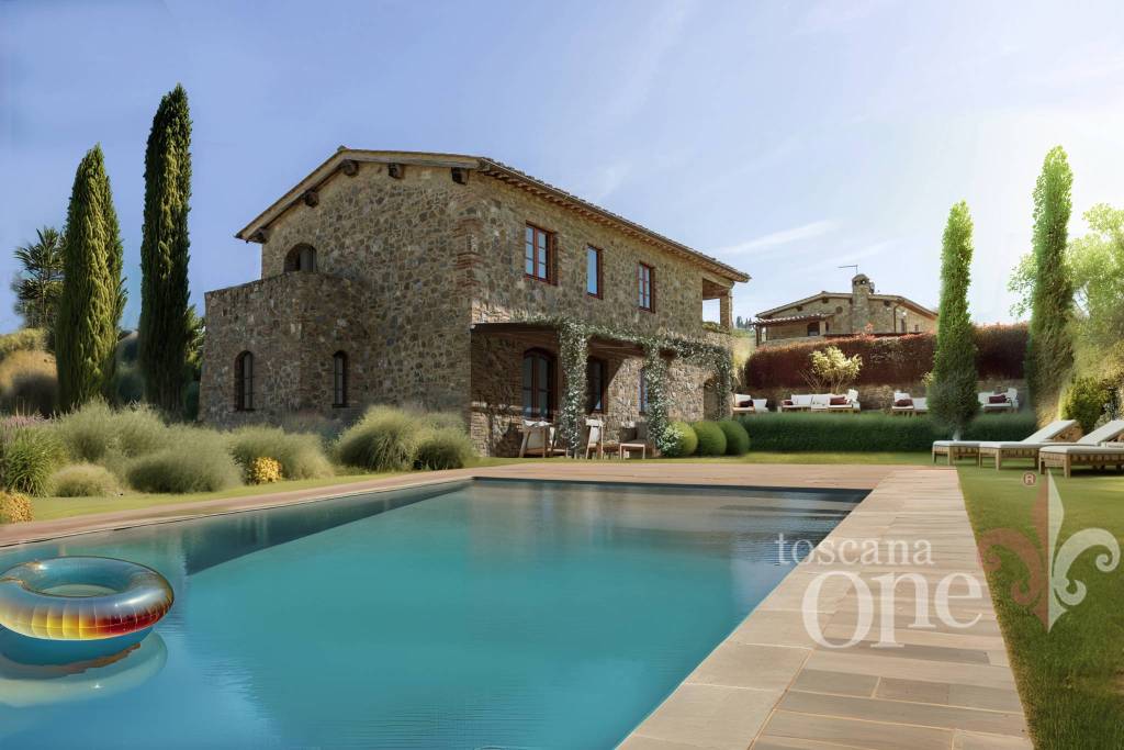 casa indipendente in vendita a Montalcino in zona San Giovanni d'Asso