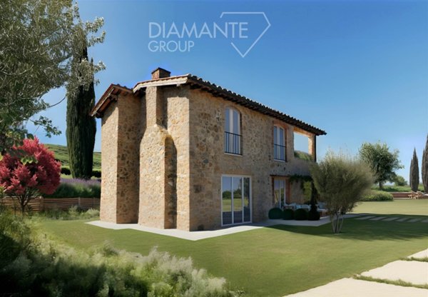 casa indipendente in vendita a Montalcino in zona San Giovanni d'Asso