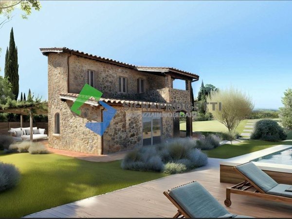 casa indipendente in vendita a Montalcino in zona San Giovanni d'Asso