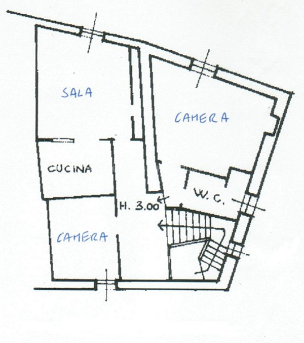 appartamento in vendita a Montalcino in zona Montisi