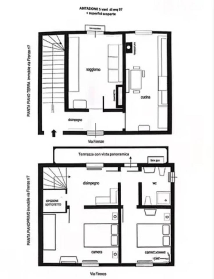casa indipendente in vendita a Castell'Azzara