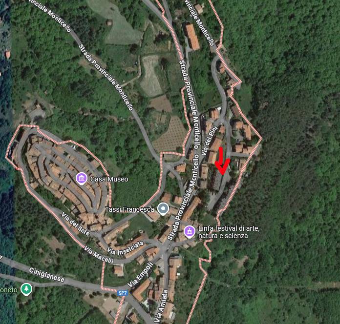 appartamento in vendita a Cinigiano in zona Monticello Amiata