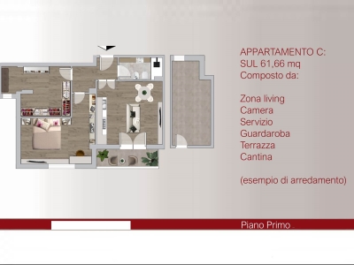 appartamento in vendita a Follonica