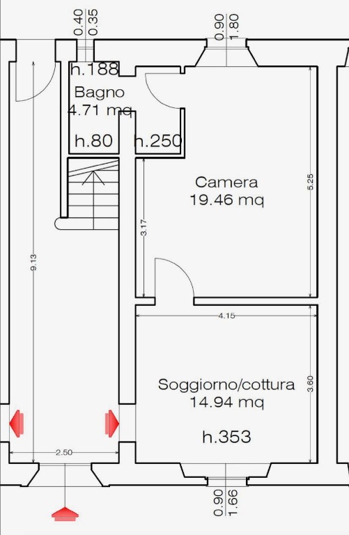 appartamento in vendita a Follonica