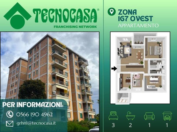 appartamento in vendita a Follonica