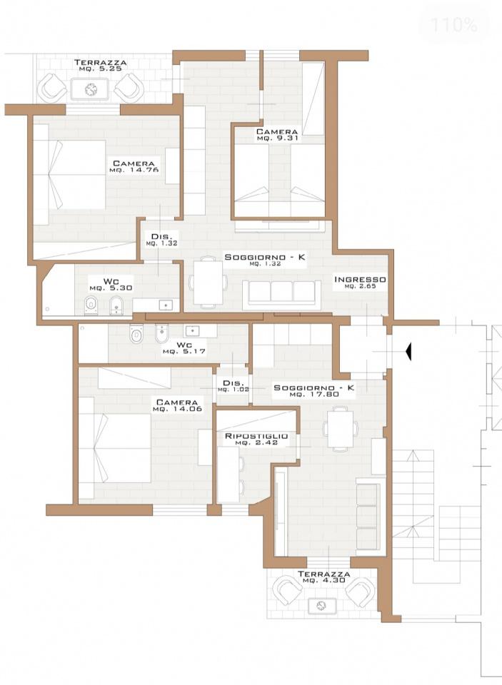 appartamento in vendita a Follonica