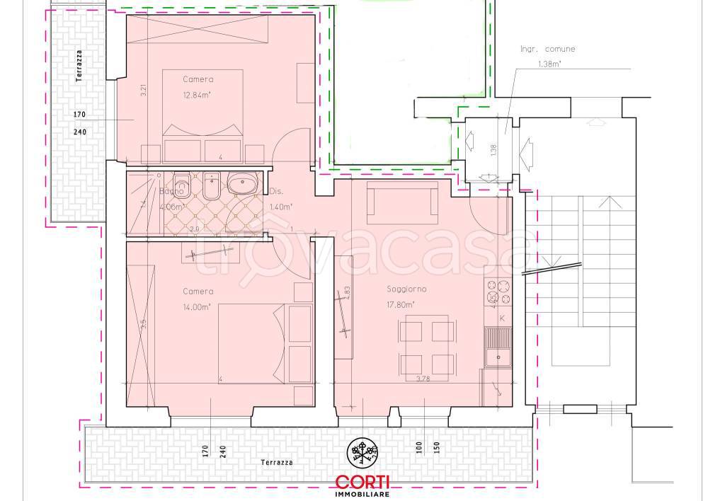 appartamento in vendita a Follonica