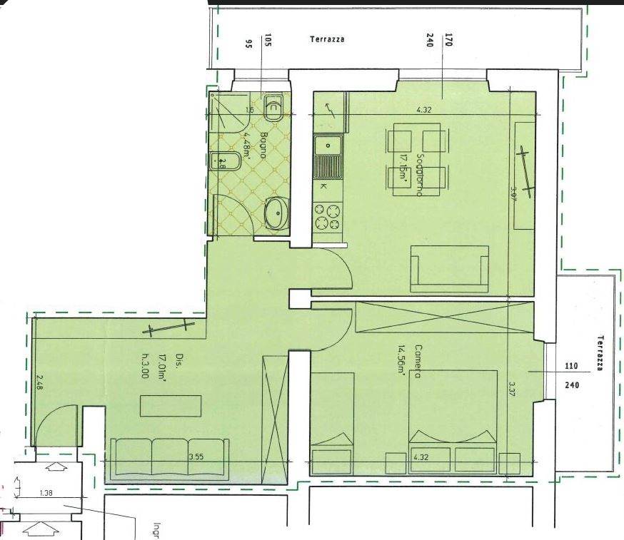 appartamento in vendita a Follonica