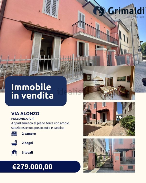 appartamento in vendita a Follonica