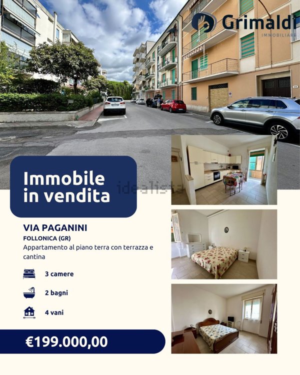 appartamento in vendita a Follonica