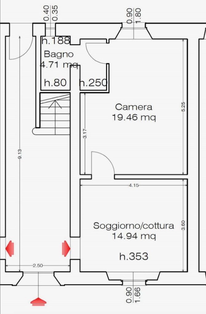 appartamento in vendita a Follonica