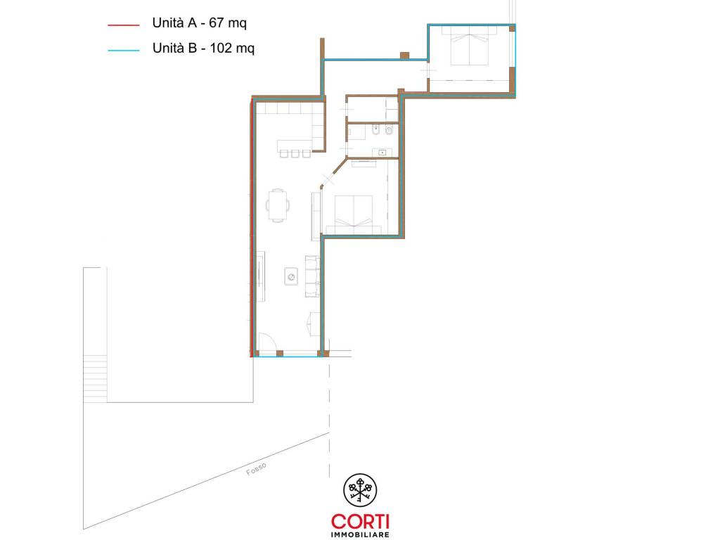 appartamento in vendita a Follonica