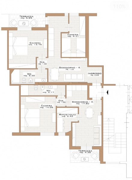 appartamento in vendita a Follonica