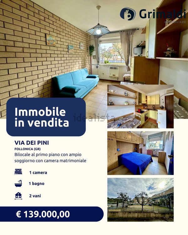 appartamento in vendita a Follonica