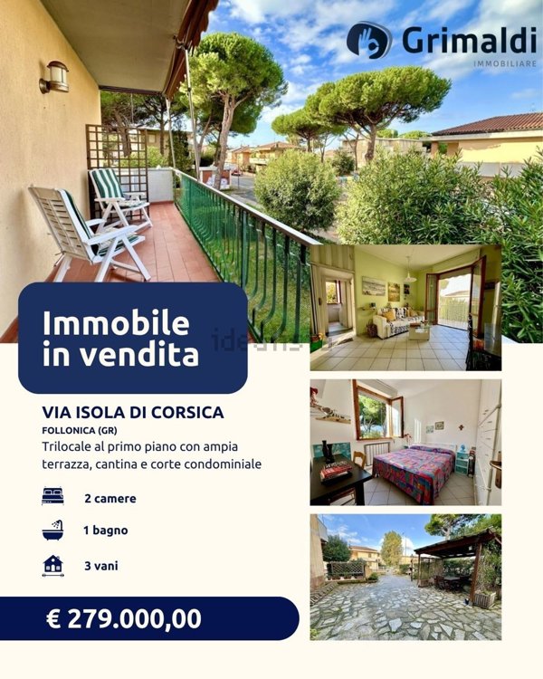 appartamento in vendita a Follonica