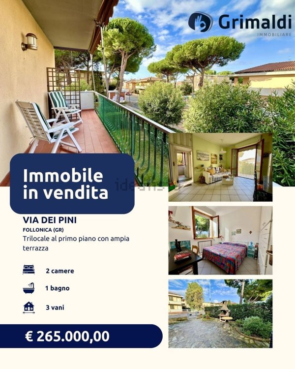 appartamento in vendita a Follonica