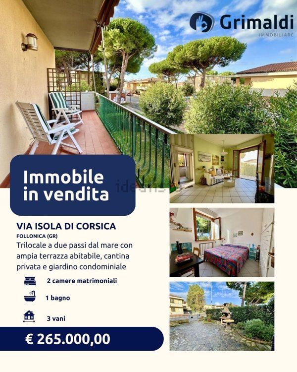 appartamento in vendita a Follonica