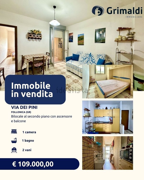 appartamento in vendita a Follonica