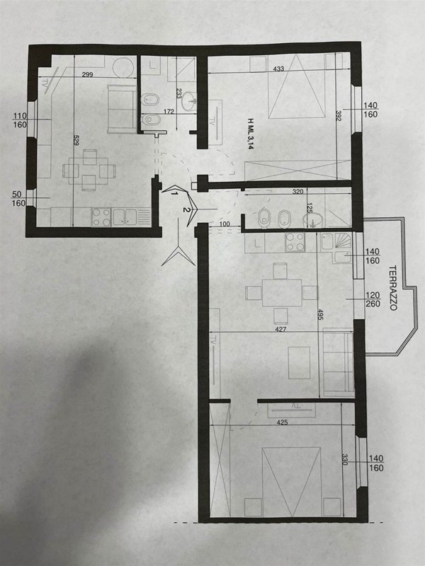 appartamento in vendita a Follonica