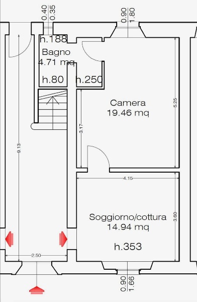 appartamento in vendita a Follonica
