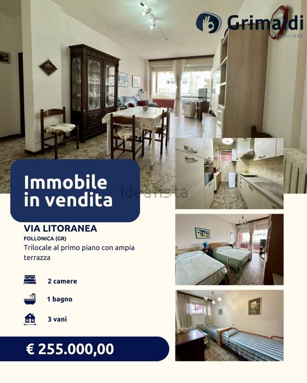 appartamento in vendita a Follonica